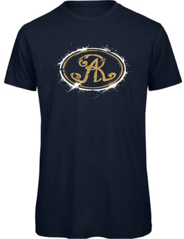NEU Monarchs T-Shirt "Grunge Logo" navy