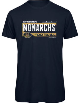 NEU Monarchs T-Shirt "3D Block" navy