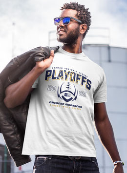 NEU Monarchs T-Shirt weiß "PLAYOFFS 2025"