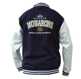 Monarchs College Jacke navy-weiß