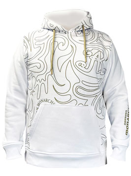 NEU Monarchs Premium "Barock Hoodie 2.0" White