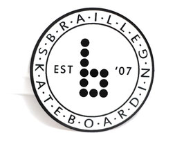 Braille Circle Sticker Set - 5 Stk.