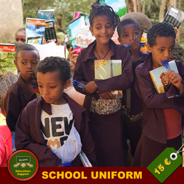 Uniform zum Schulbeginn