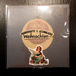 Weihnachtskarte Engel