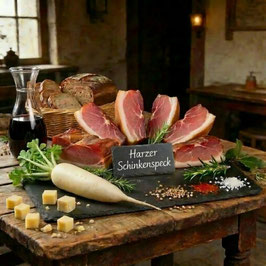 Harzer Schinkenspeck ( Buchenholz geräuchert )