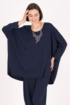 Bigshirt Fledermausärmel aus dickem Stoff