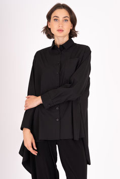 Baumwollbluse mit Zipfeln