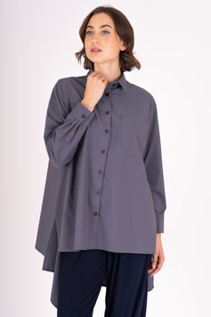 Baumwollbluse mit Zipfeln