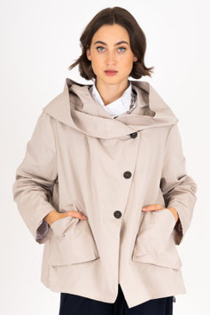 Kurze Jacke mit Kapuze