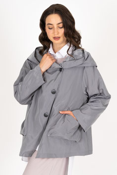 Kurze Jacke mit Kapuze