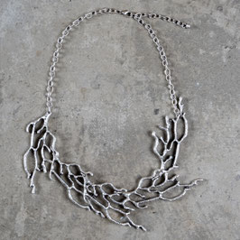 Versilberte Kette - 10K