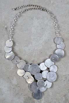 Versilberte Kette - 8K