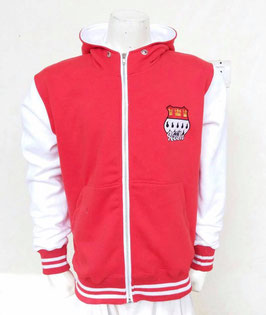 Köln Sweatjacke rot weiss