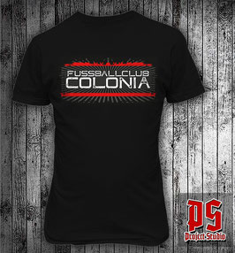 Fussballclub Colonia Neu Shirt schwarz oder weiss