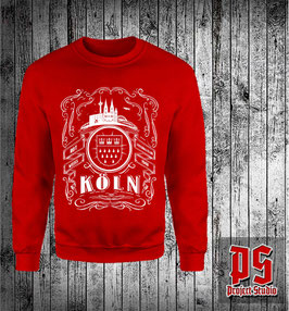 Köln Stadtwappen Skyline Rahmen Sweatshirt