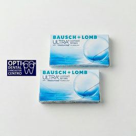 Ultra. Lente de contacto suave para miopía e hipermetropía. Paquete de 2 cajas