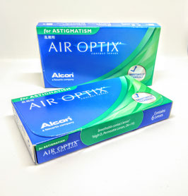 Air Optix Plus Hydraglyde, Lente de contacto suave para astigmatismo. Paquete de 2 cajas