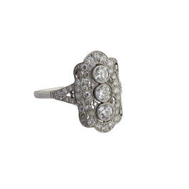 Diamant Ring, Art Déco 1920’s