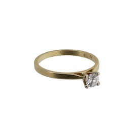 Diamant Solitär Ring