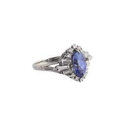 Saphire Diamant Ring