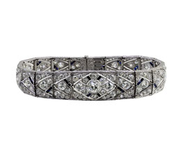 Diamant Armband, Art-Déco ca. 1920, Wien, Österreich