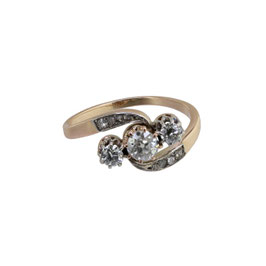 Diamant Croisé Ring
