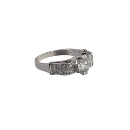 Diamant Ring, 1940er Jahre