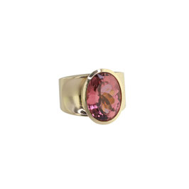 Turmalin Ring, signiert von Barbara Winiger, Zürich