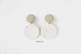 Ceramic earrings (イヤリング)