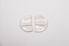 Ceramic pierced earrings (ピアス)