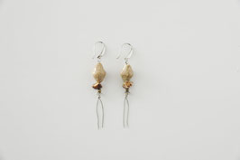 Ceramic pierced earrings (ピアス)
