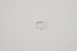 vintage beads / herkimer diamond イヤーカフ