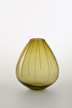 Vase "TINE" color: olive