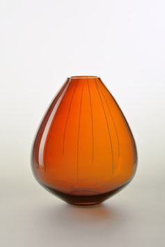 vase "TINE"  color: amber