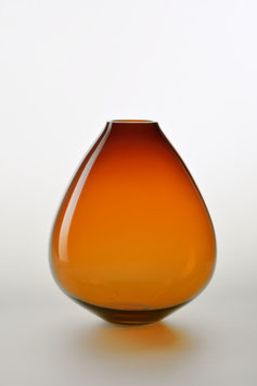 vase "TINE" color: amber