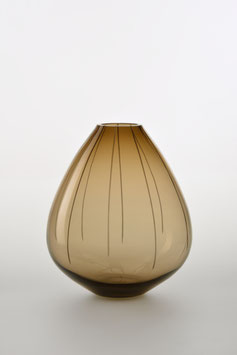 Vase "TINE" color: Rauchtopas