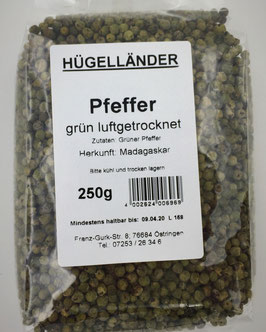 Pfeffer grün ganz