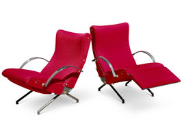 P40 couple chairs Borsani Tecno