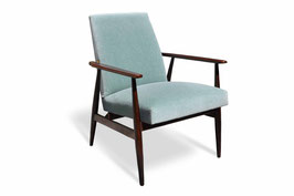 Scandinavian vintage chair - wool velvet