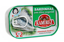 Sardinen in Pflanzenöl - "Ramirez Sardinhas em Oleo Vegetal "