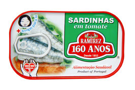 Sardinen in Tomatensoße - "Ramirez Sardinhas em Tomate"