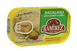 Stockfisch in Olivenöl - "Ramirez Bacalhau com Azeite e Alho"