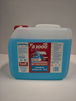 B2000 Antifrost für Scheibenwaschanlagen Bio mit Duft / Konzentrat (-70°C)