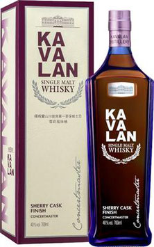 Kavalan Concertmaster Sherry Cask Finish 0,7l, 40%