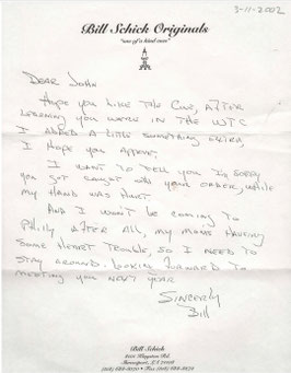 Bill Schick Originals "Payback is Hell, 9/11 Cue"