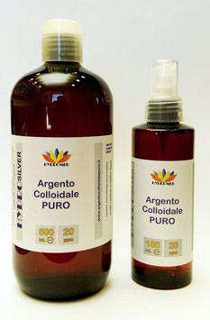 ARGENTO   COLLOIDALE    PURO  20ppm