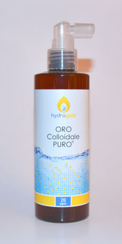 ORO COLLOIDALE PURO 20ppm Spray