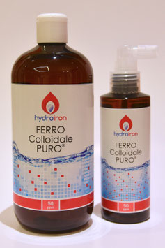 FERRO COLLOIDALE PURO 500 ml spray, 50 ppm