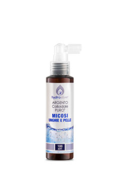 Argento Colloidale Puro  100PPM  ,   MICOSI PELLE - UNGHIE - CUOIO CAPELLUTO