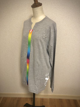 ◆受注製作販売　長袖ファスナーTシャツ